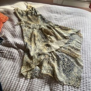 BEBE high low 90s sun dress #whimsigothic #bebe #witchy